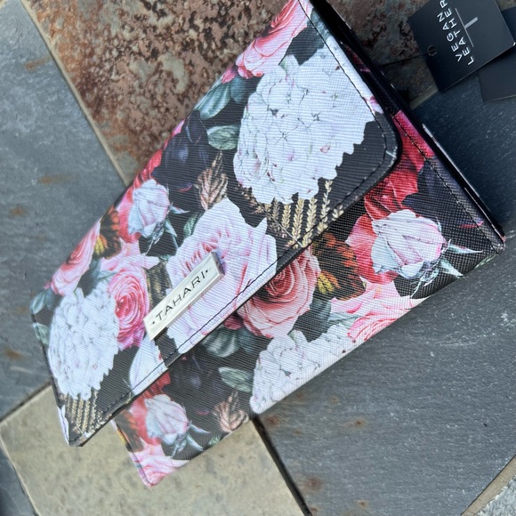 NWT TAHARI RFID WALLET ORGANIZER CLUTCH CASE - Picture 15 of 15